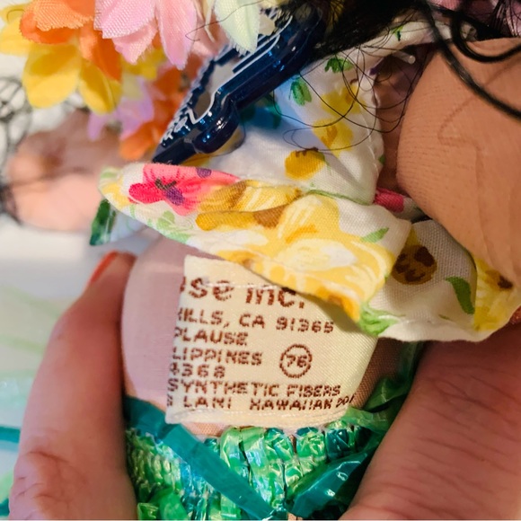 COPY - Vintage 1994 Applause Hula Lani Hawaiian collector kawaii plush Doll wit… - Picture 8 of 16